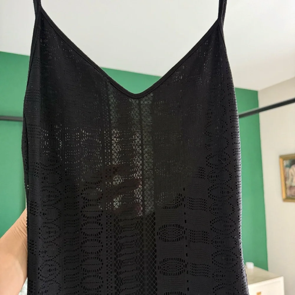 For Love and Lemons x Revolve Black Lace Overlay Maxi Dress | Small - Picture 7 of 16